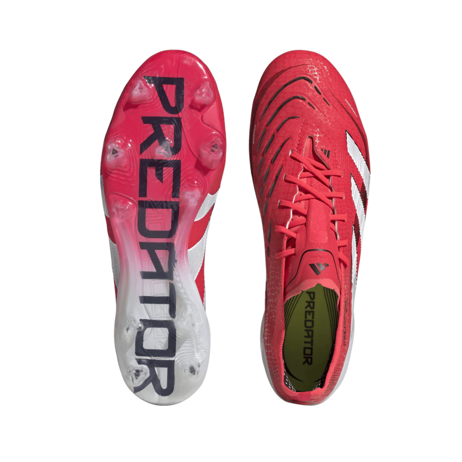$260 Adidas Predator Elite FG Soccer Cleat Shoes Pure Victory Pack Red ID3882