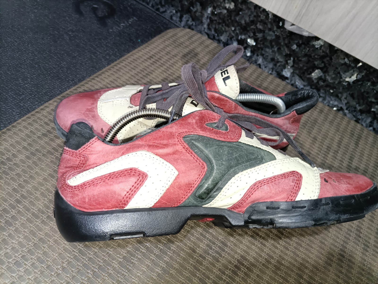 DIESEL leather shoes (KULTU) . Men’s size US 9 EUR 42. Free Shipping