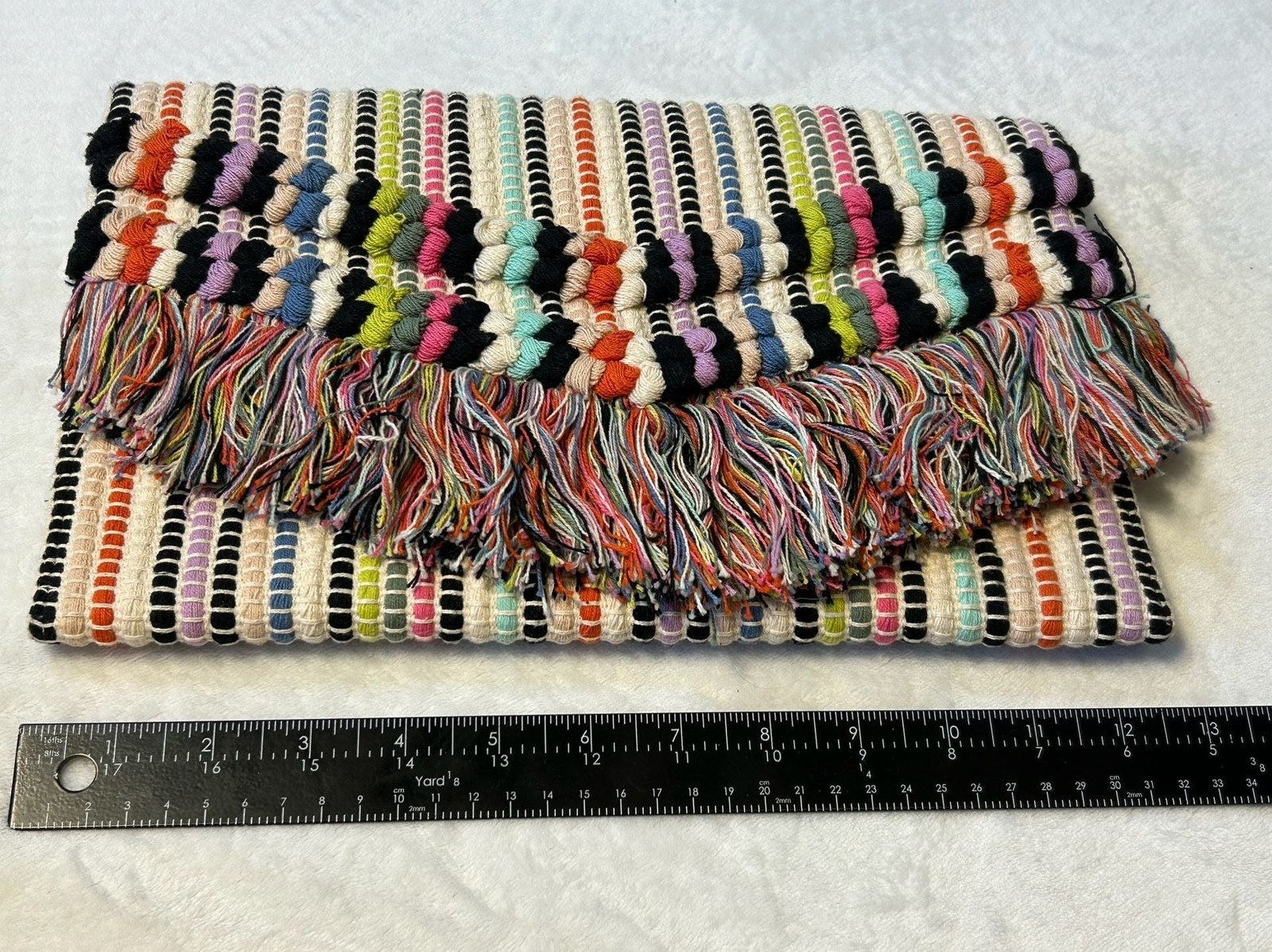 Stella & Dot Taj Fringe Clutch