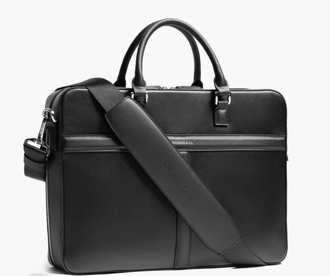 Maverick & Co Delta Leather Briefcase