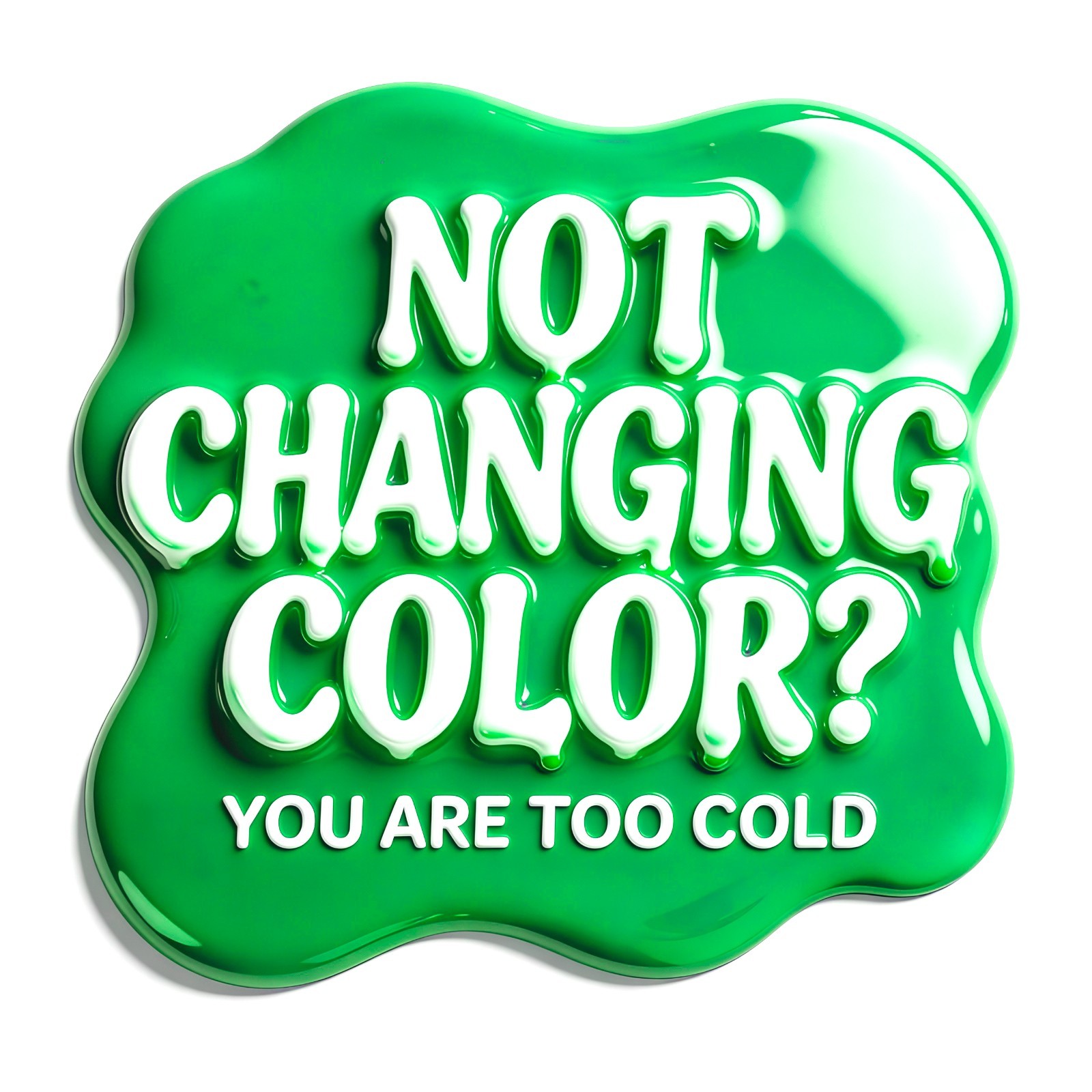 Shadow Shifter Color Changing Adult GREEN TO YELLOW T-Shirts like 90s Hypercolor