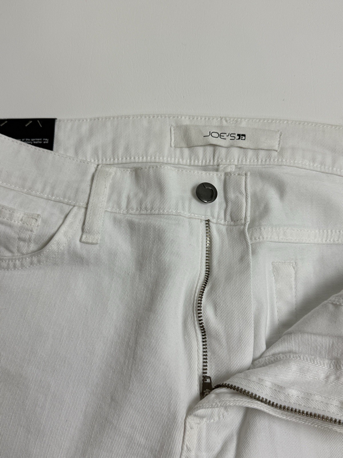 Joe’s The Brixton 98% Cotton Straight & Narrow White Jeans Size 34 #99