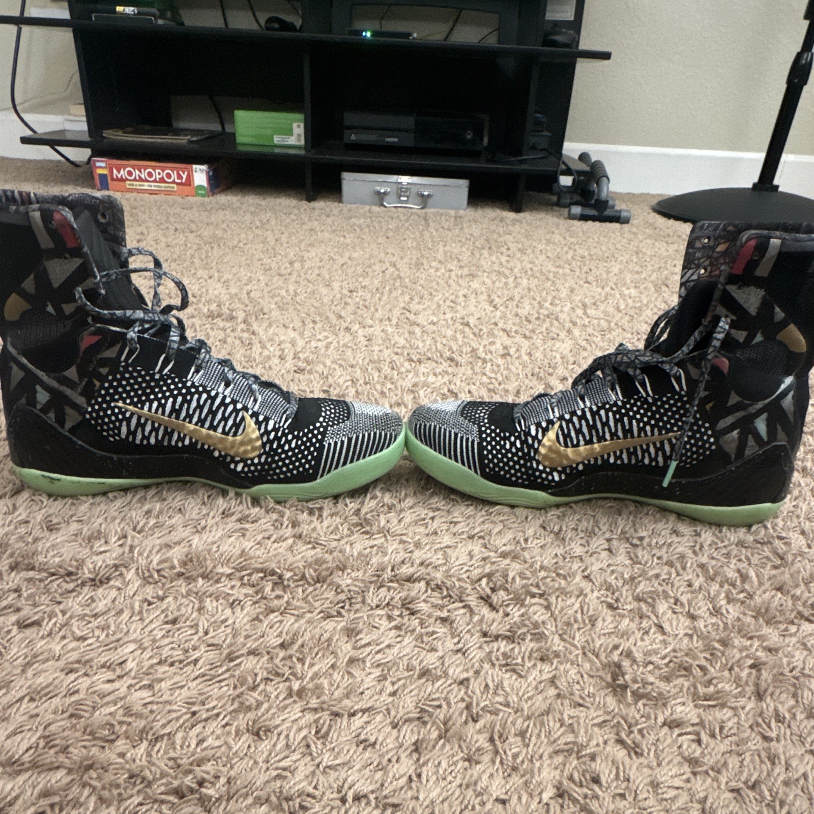 Nike Kobe 9 Elite All Star “Gumbo” High Top Basketball Sneakers (Rep Box)