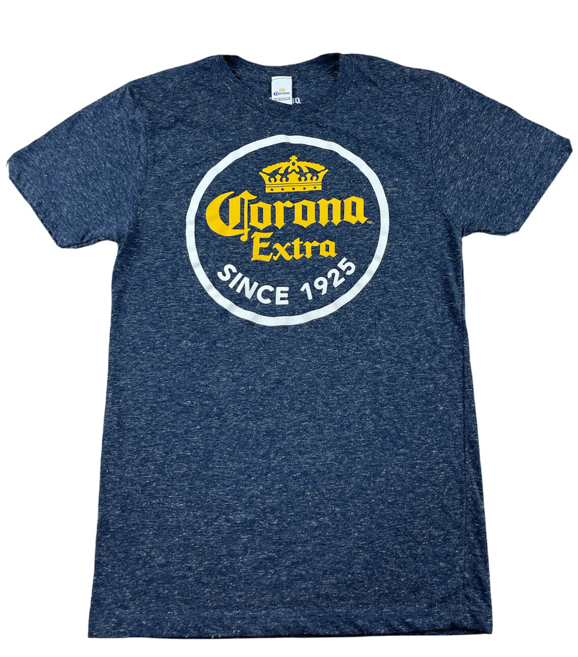 Corona Extra Logo Since 1925 Cerveza Beer Alcohol T Shirt Extra Soft New Small
