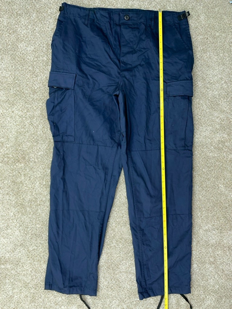 Propper Pants Men’s Large 38×32 Blue Uniform BDU Ripstop Tactical Army Cargo NEW