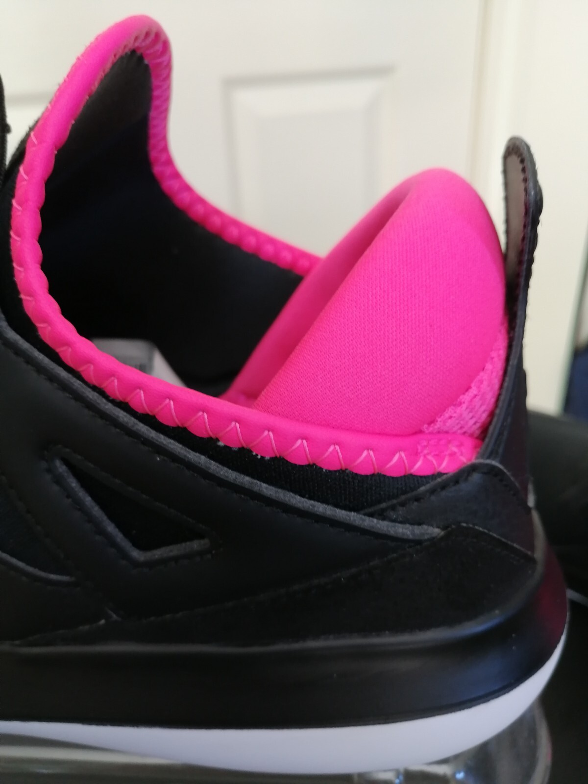 Nike Jordan Fly 89 AA4040-009 Youth 8.5Y Womens 10 Size Chart Black/Pink Sneaker