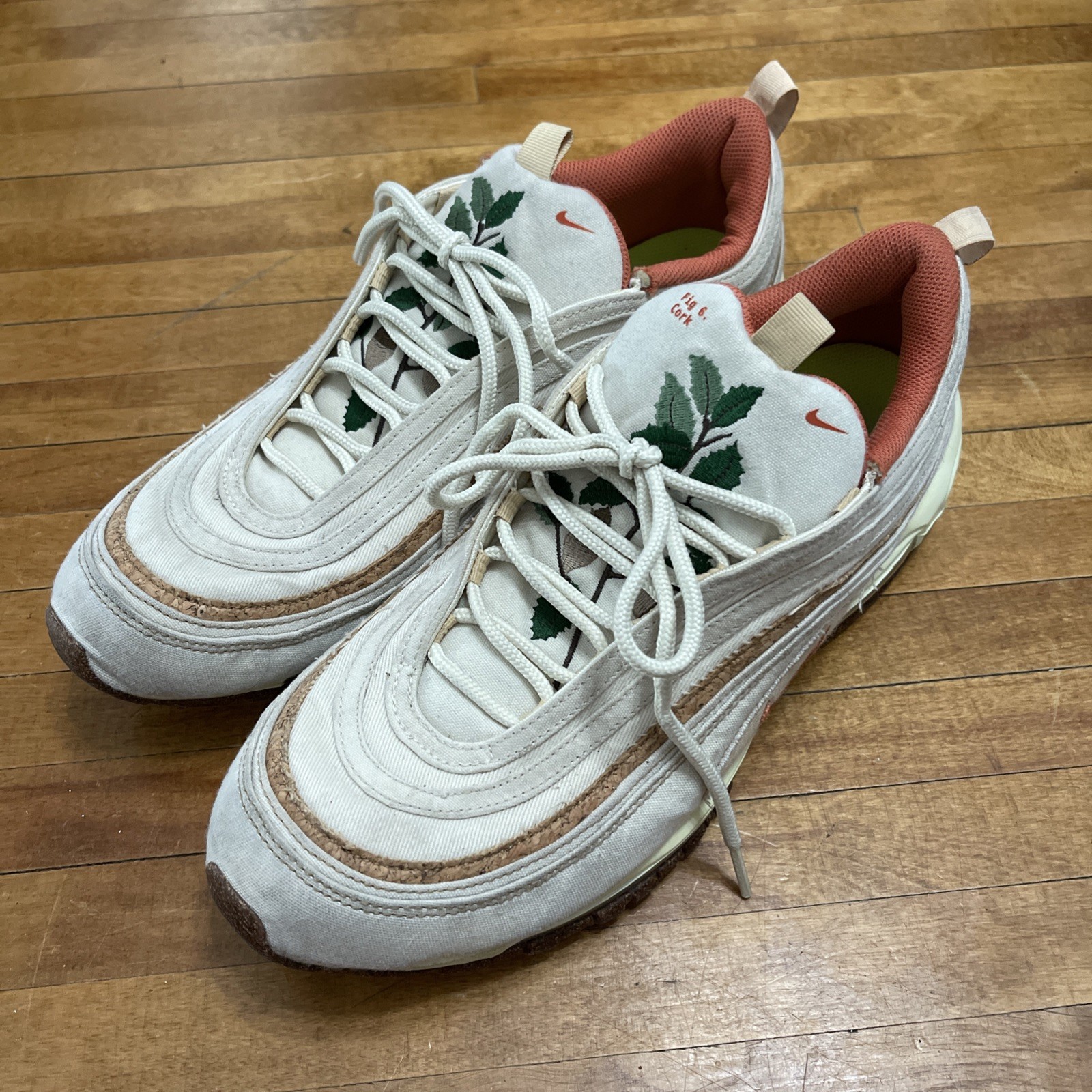 Nike Air Max 97 Coconut Milk Cork Limited Edition DC3986-100 Mens US 14 EU 47.5