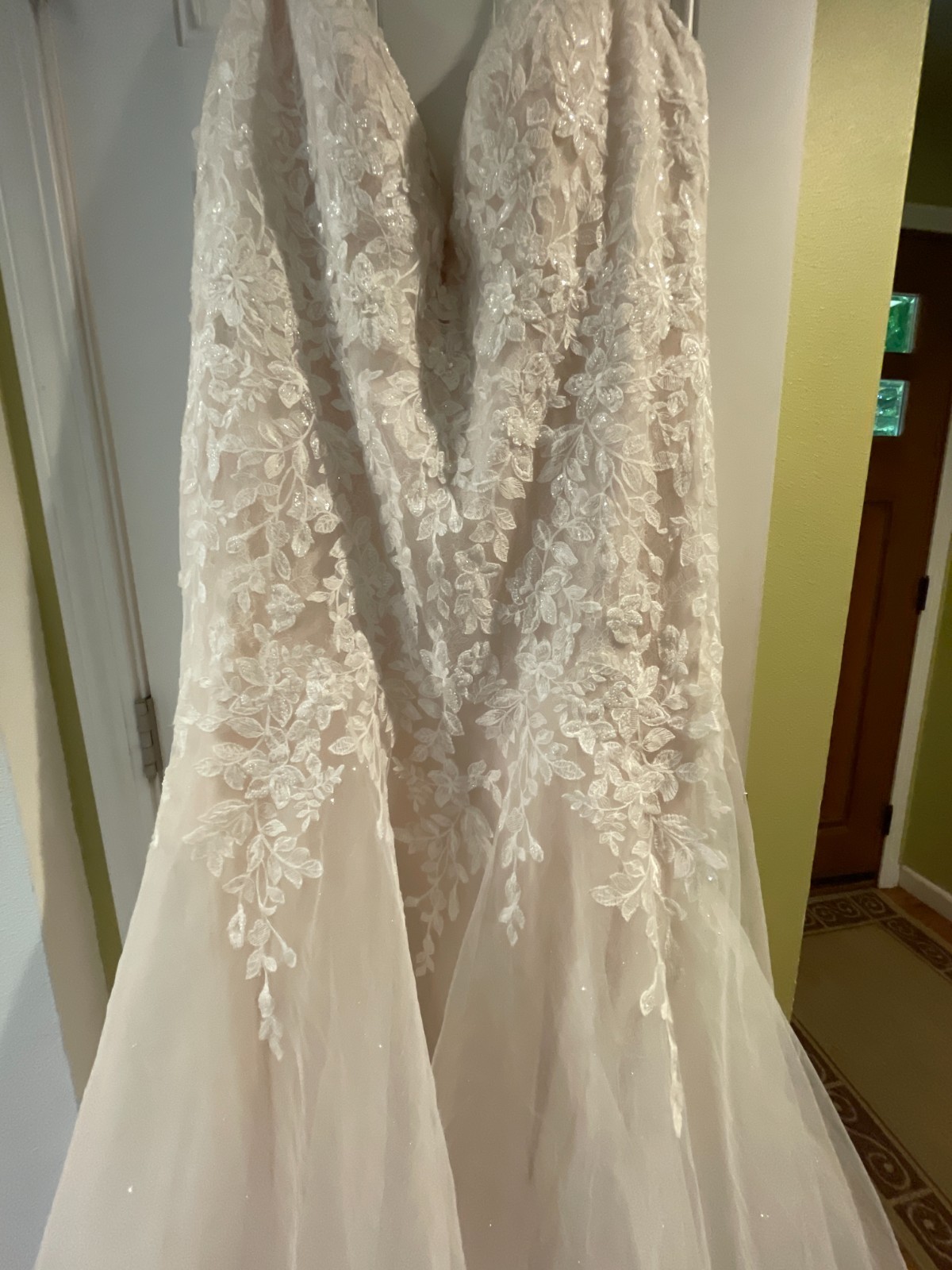 Size 28 Wedding Dress Floral Princess Gown Morilee