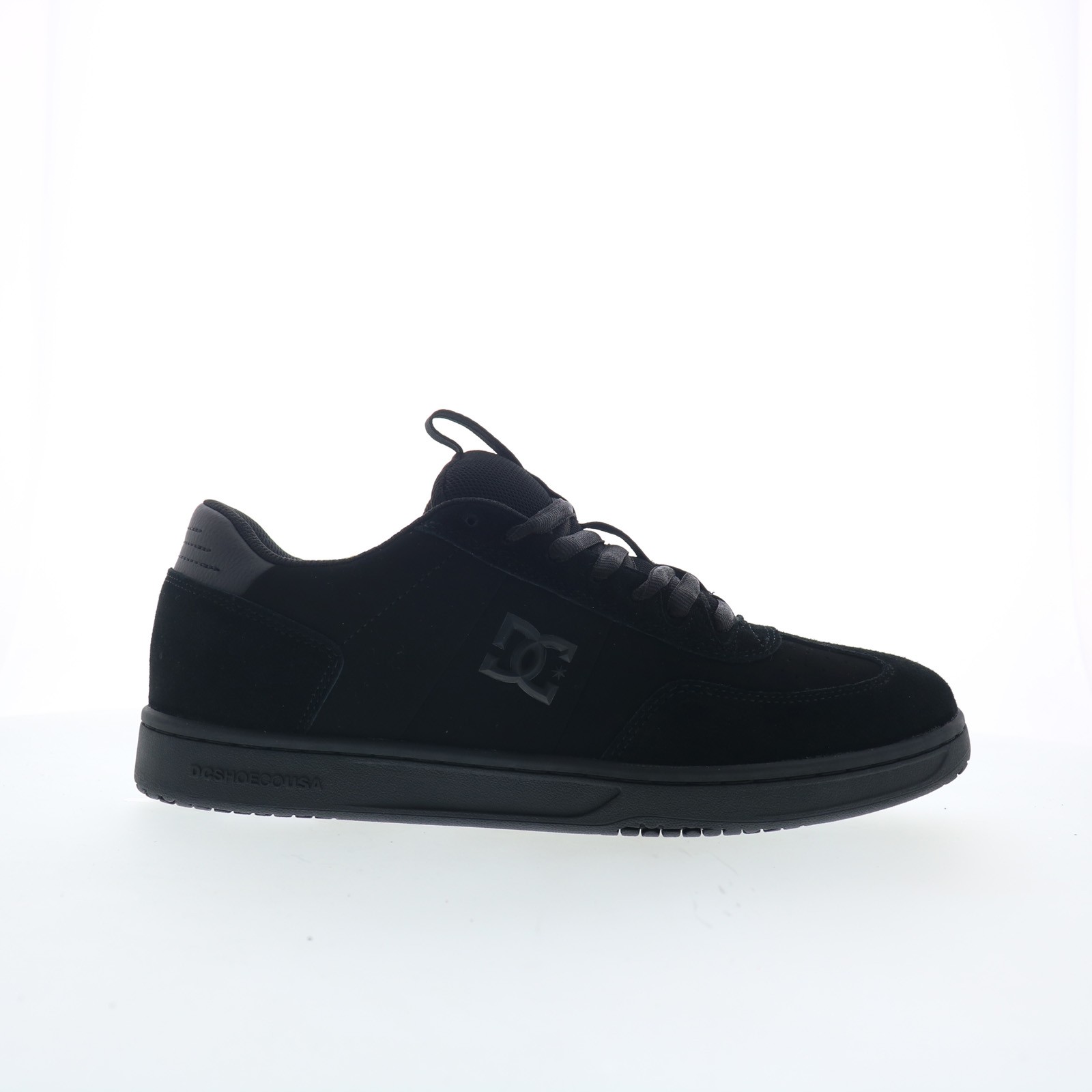 DC Astrix DC02261003-BLK Mens Black Nubuck Skate Inspired Sneakers Shoes