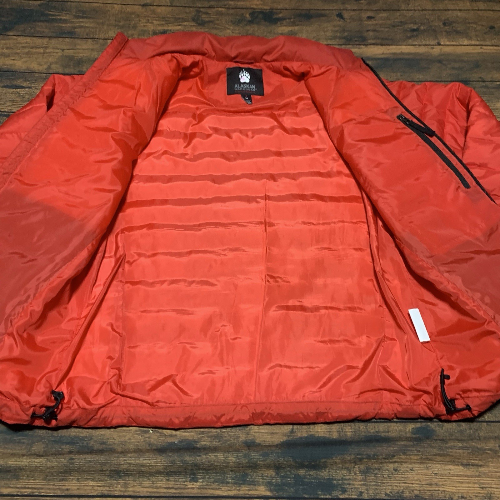 Alaskan Hardgear Men’s Medium Red Puffer Jacket Coat Duluth Trading Co