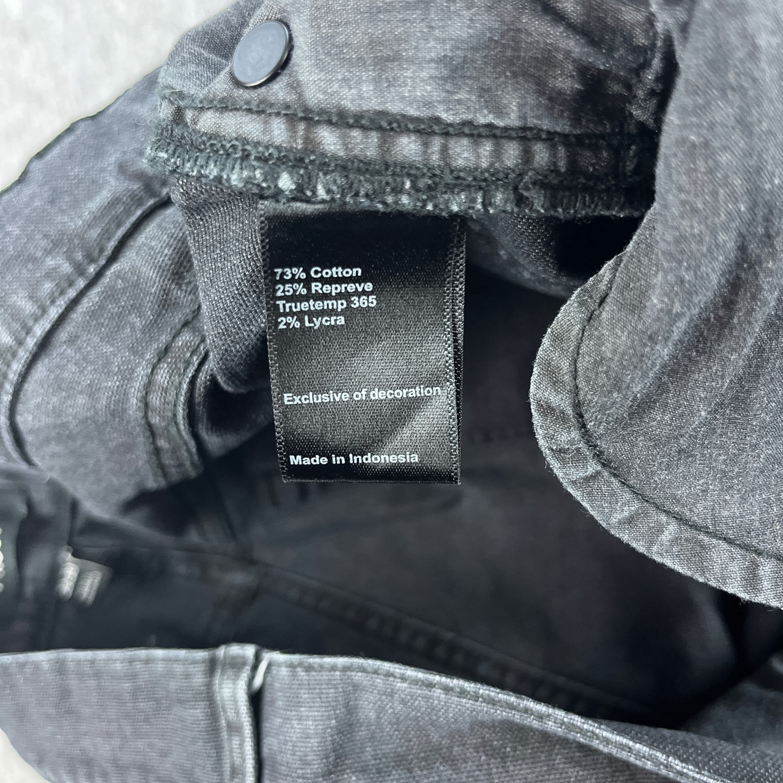 Proof Rover Pant Men 29×30 Slim *Fits 31×30 Black Faded Stretch Canvas Huckberry