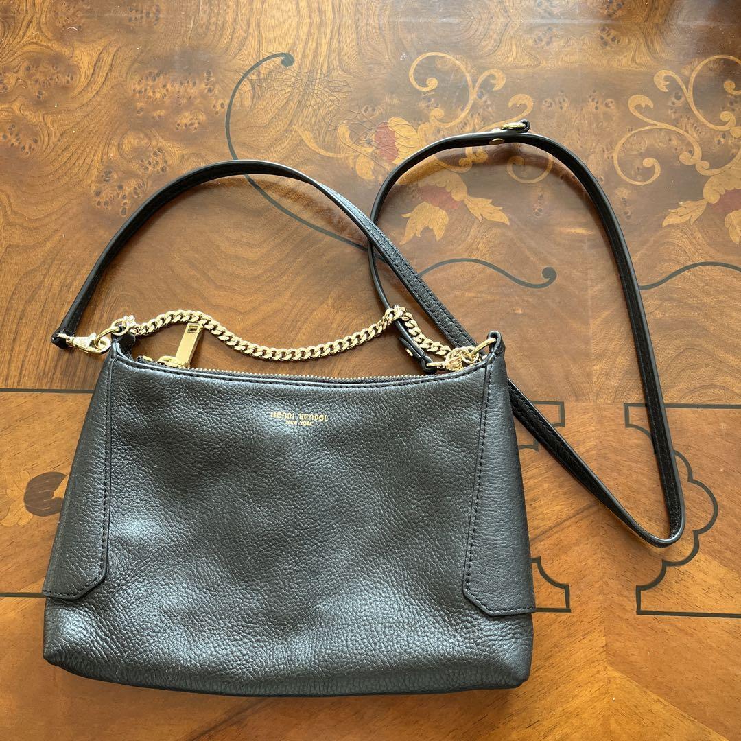 HENRI BENDEL shoulder bag black 10.6 inch