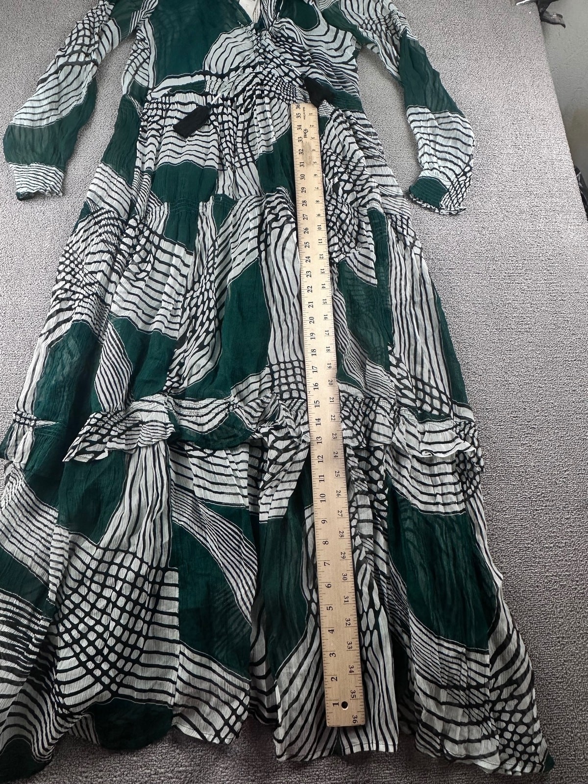 Anthropologie Nikita Mhaisalkar Maxi Dress Women S Multi Color Geometric Artsy