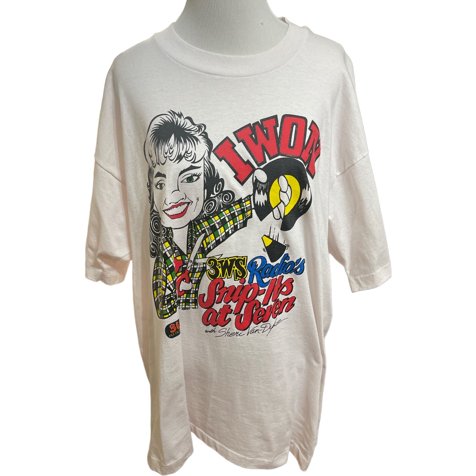 3.W.S I won snip-it’s at seven with shari Van Dyke T-shirt single stitch XL