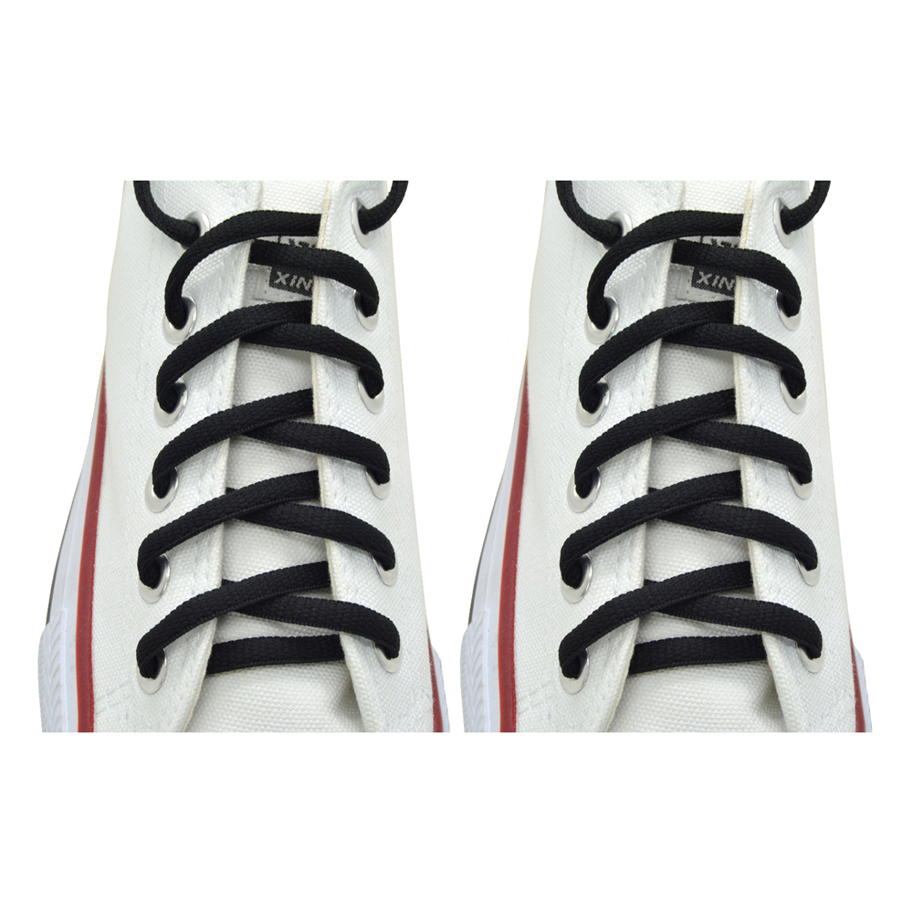 2 Pairs Oval 36″,45″ Athletic Sports Sneaker “Black” Shoelace Strings