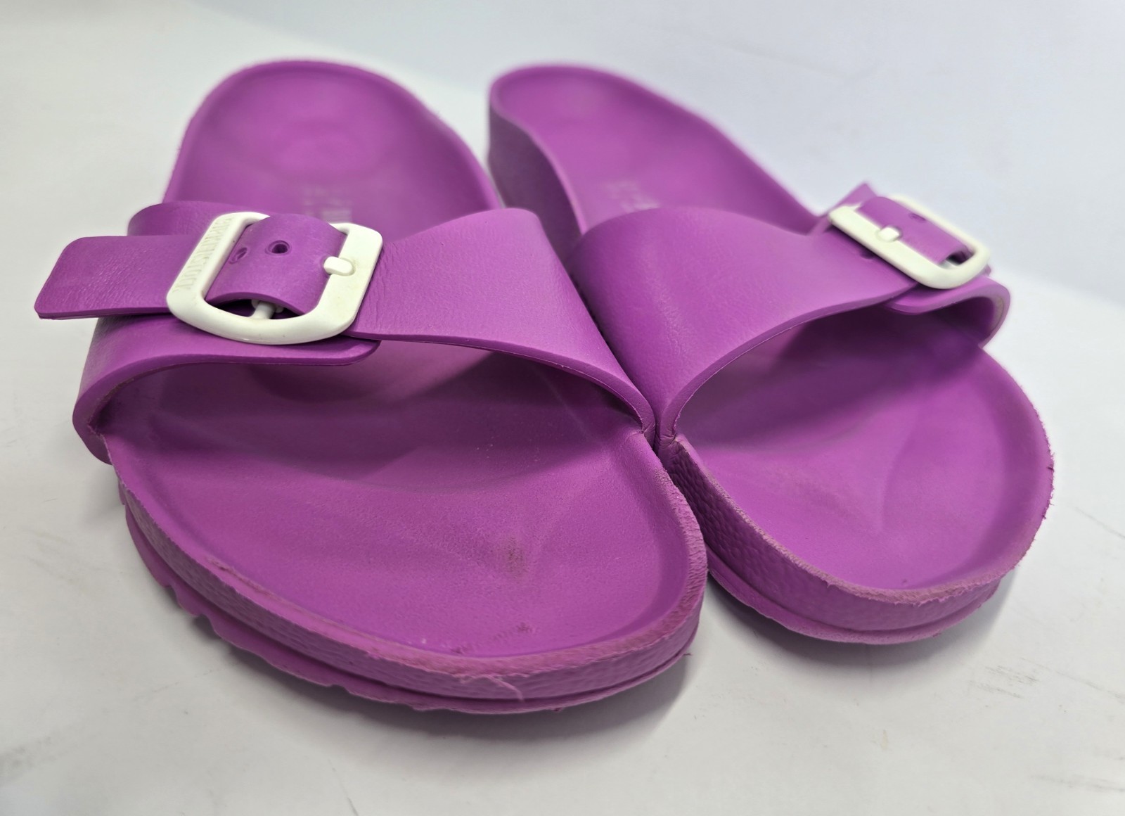 Birkenstock Sandals Madrid Pink Slide Essentials EVA Womens 41 US 10~10.5