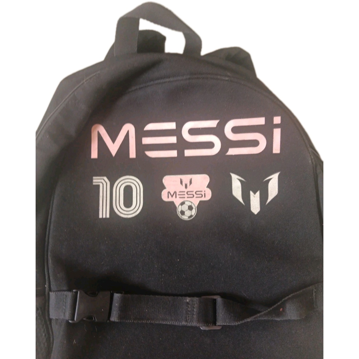 MESSI 10 SOCCER THEMED KIDS BACKPACK 17 IN.