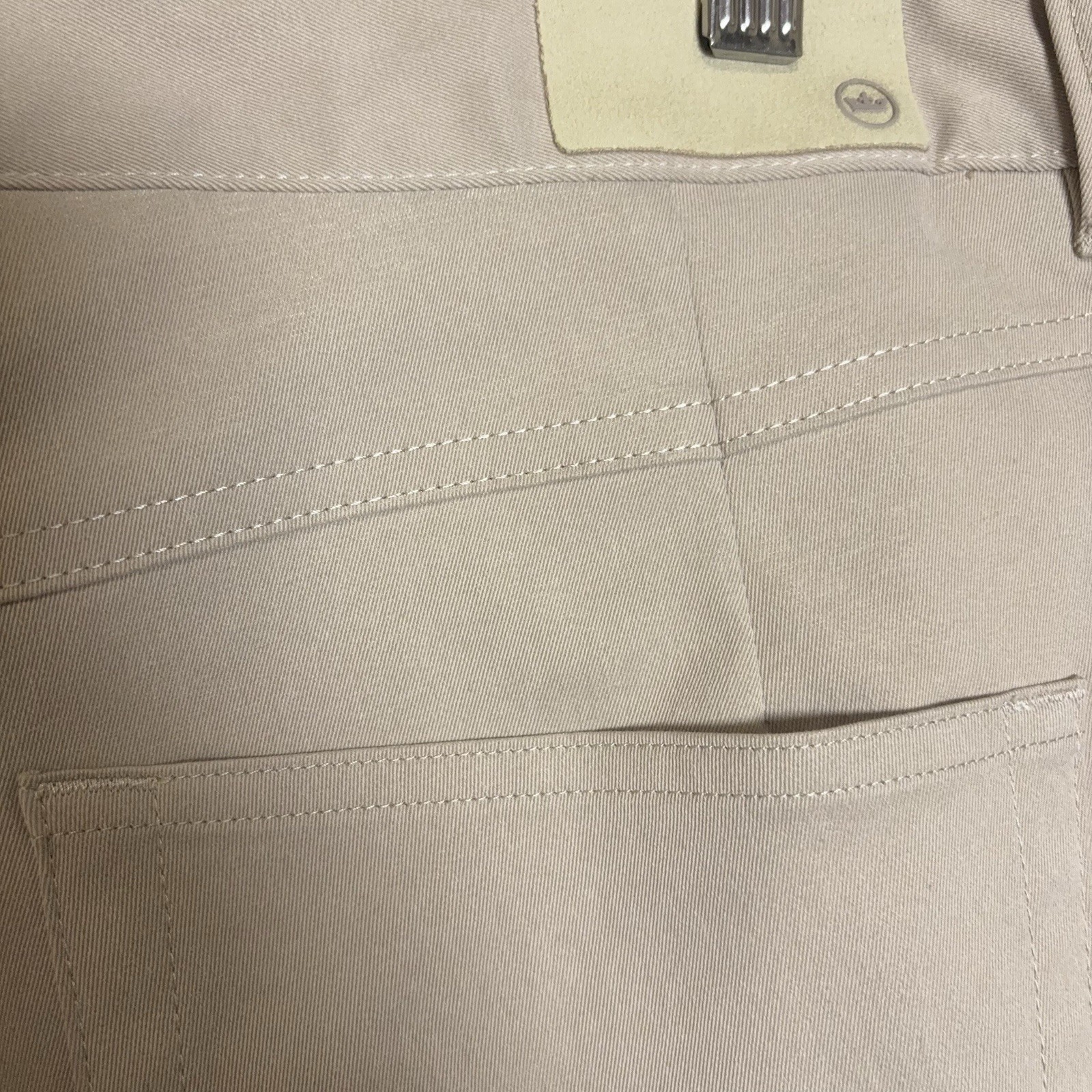 Peter Millar eb66 Pants Mens 42×30 Tan 2-Way Stretch Performance -SIZE NOTE