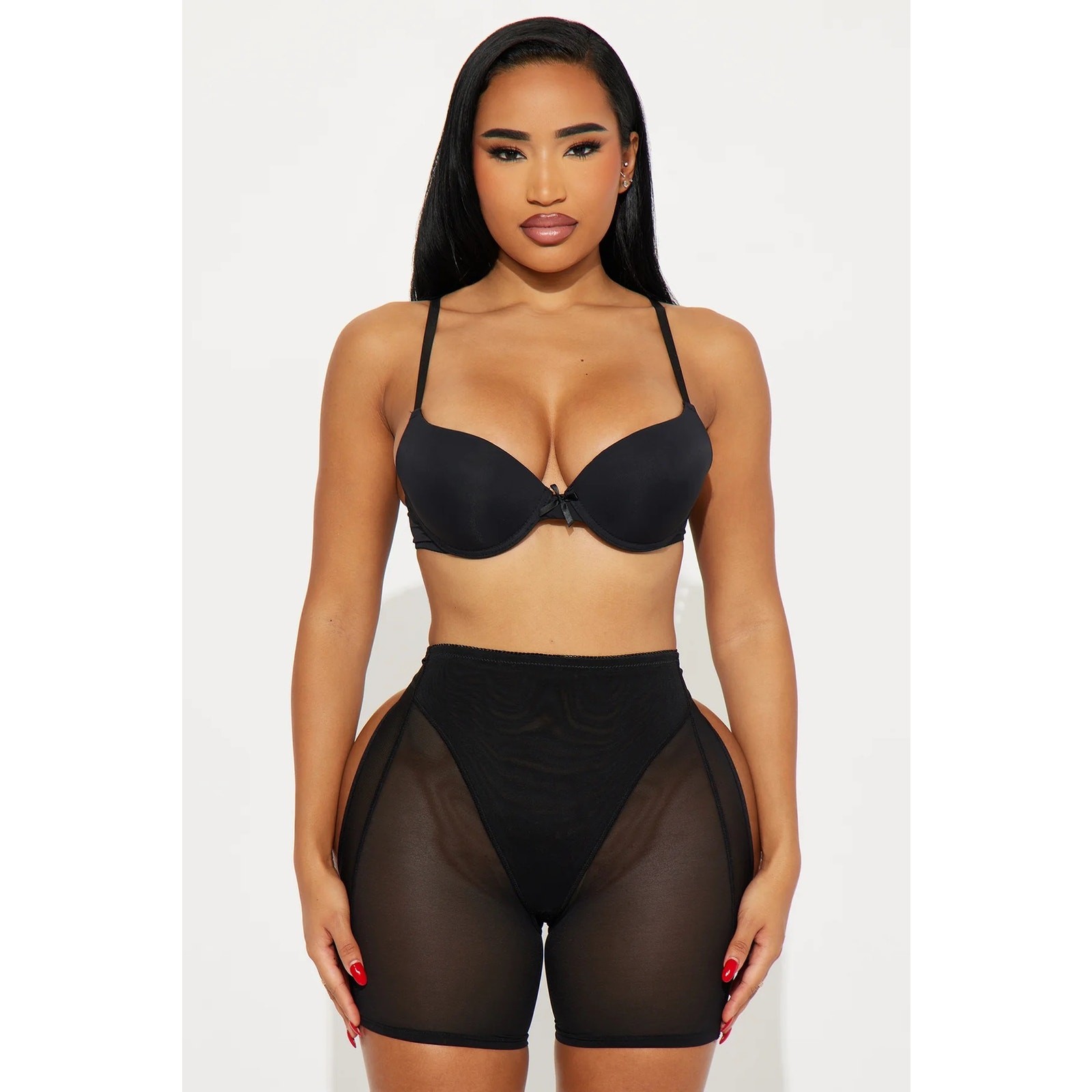 FASHIONNOVAHigh Waist Thigh Shaping Butt Lifter Shapewear SIZE L