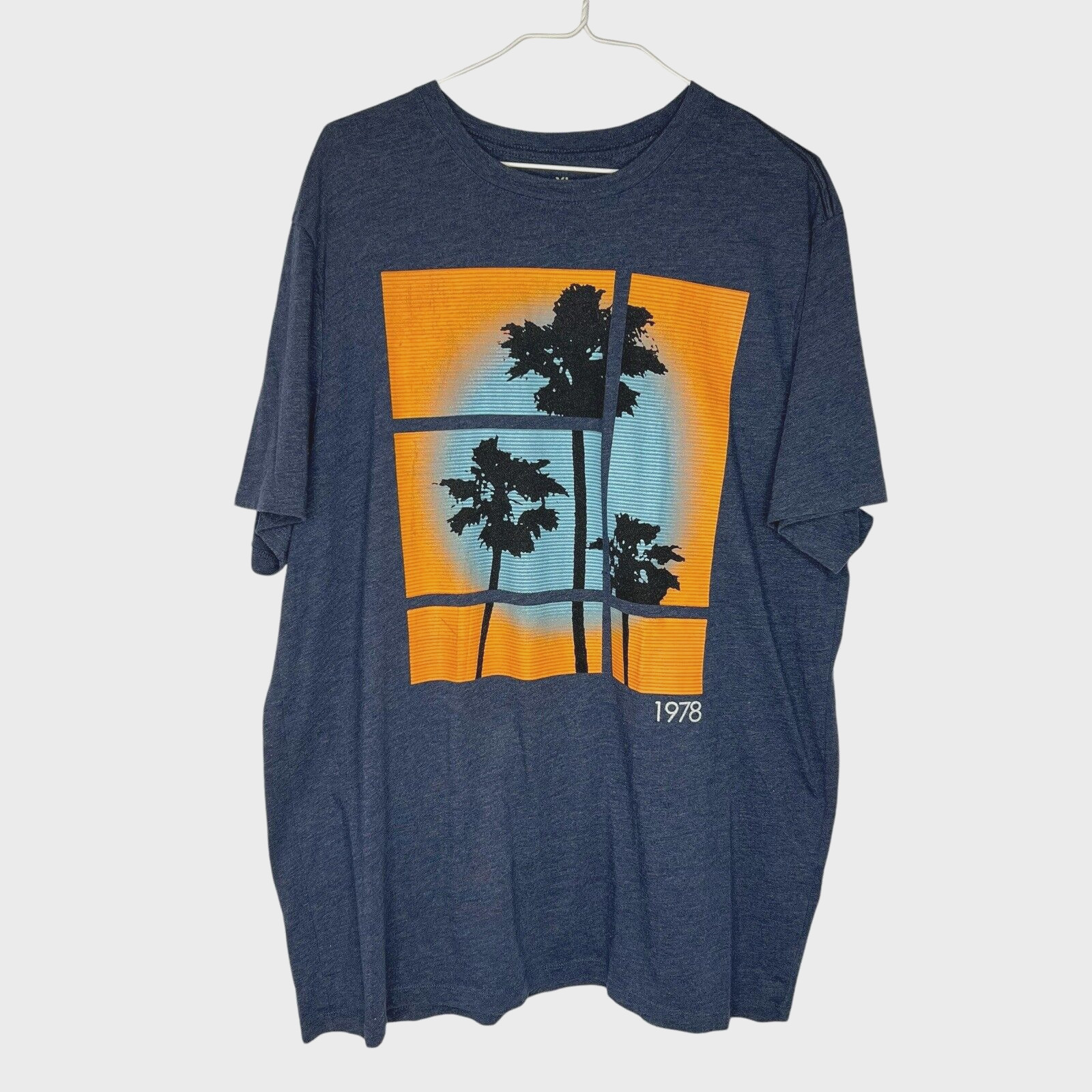 Banana Republic Graphic Tee Men’s Size XL Trees 1978 T-shirt Outdoor Beach
