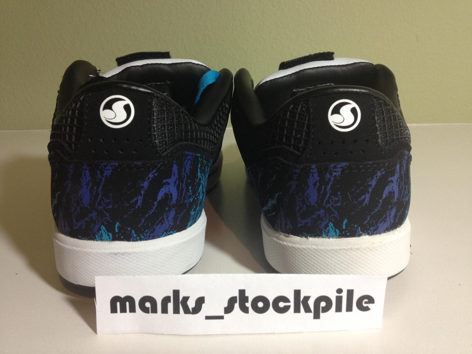 2007 DIAMOND SUPPLY CO X DVS ORIGINAL INTENT 10.5 DS NIB BLACK TURQUOISE
