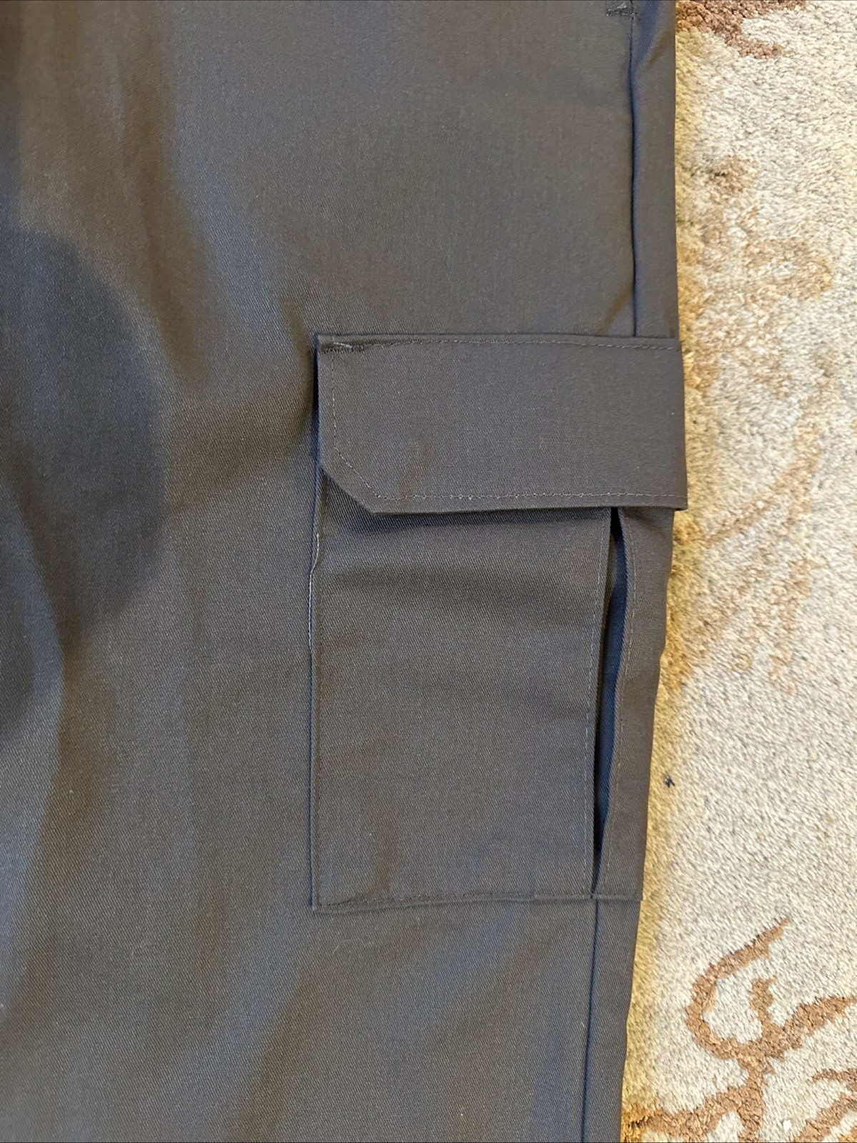 Red Kap Men’s Industrial Cargo Pant Gray 34×30 #pt88ch9 NEW