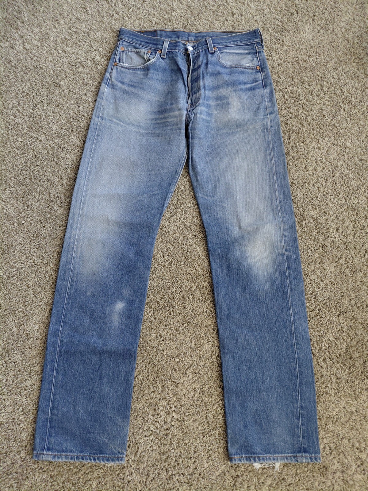 Vintage Y2k Levi’s 501XX Button Fly Jeans Made in USA Mens