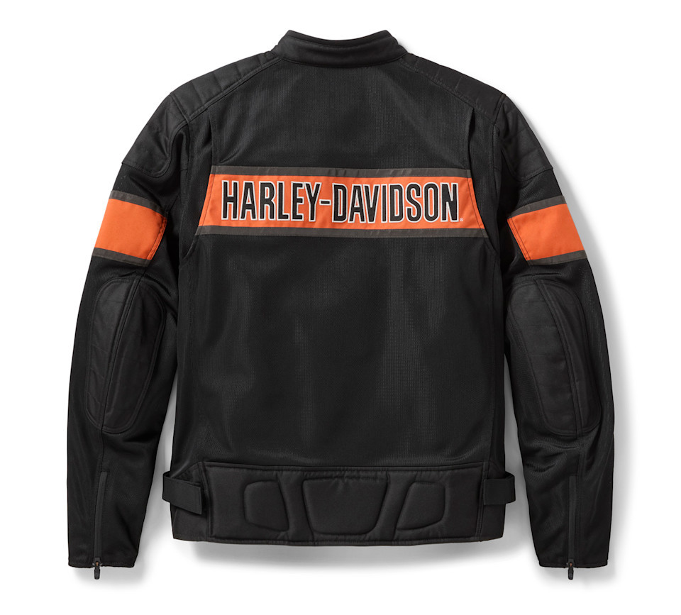 New Harley Davidson jacket Men’s H-D Trenton Mesh Riding Motorcycle Biker Jacket