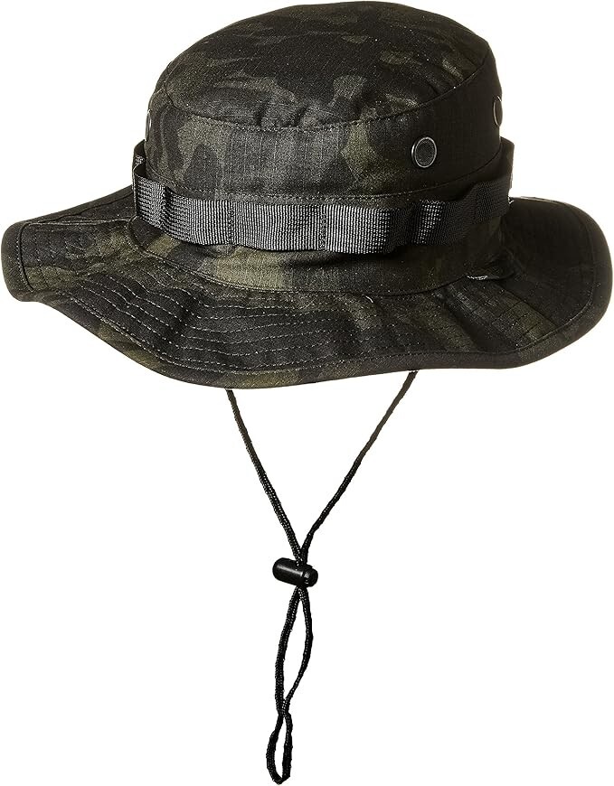 Tru-Spec Men’s Military Boonie Hat Multicam Black Adjustable Tactical Hat