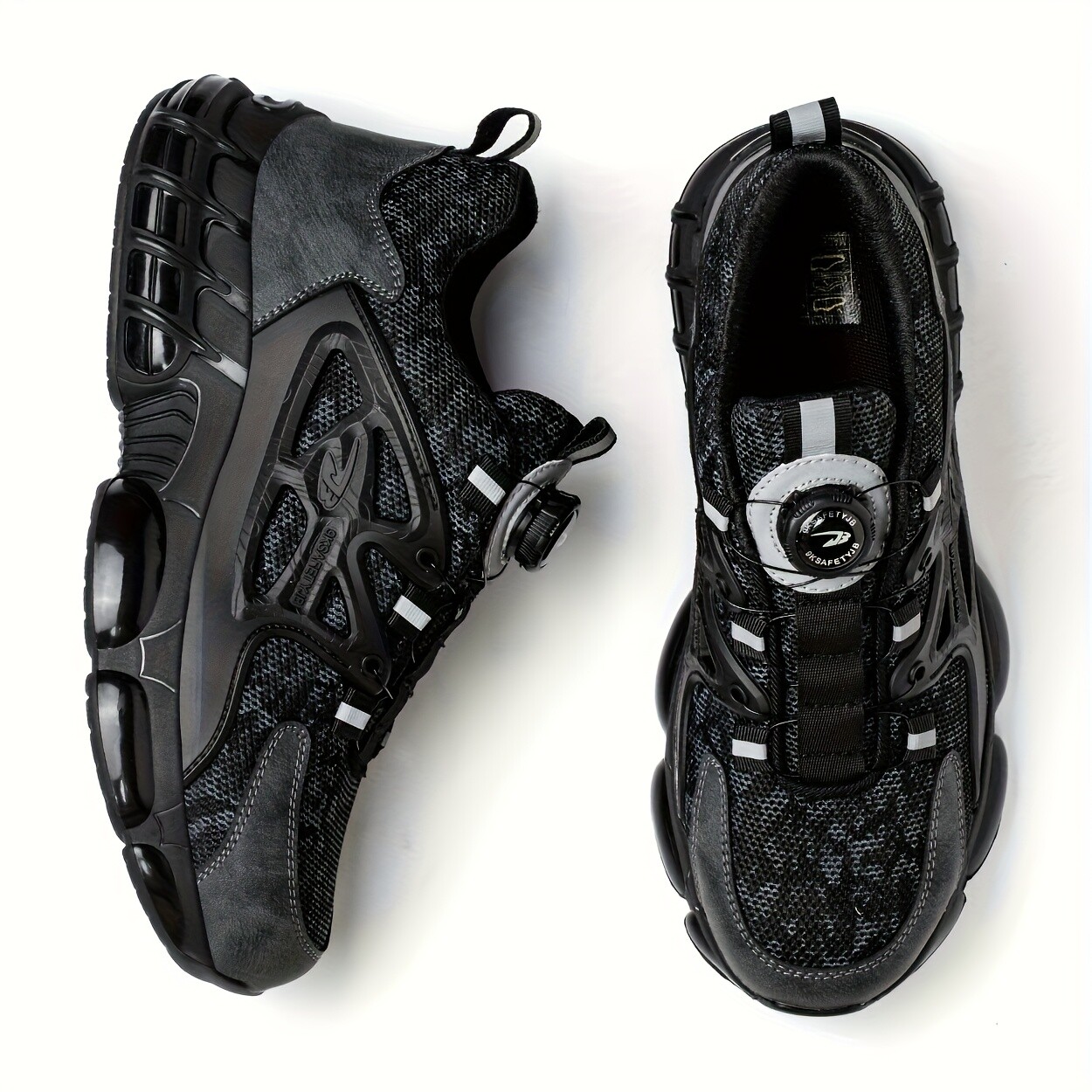 Work Indestructible Safety Shoes Steel Toe Work Boots Breathable Men Sneakers