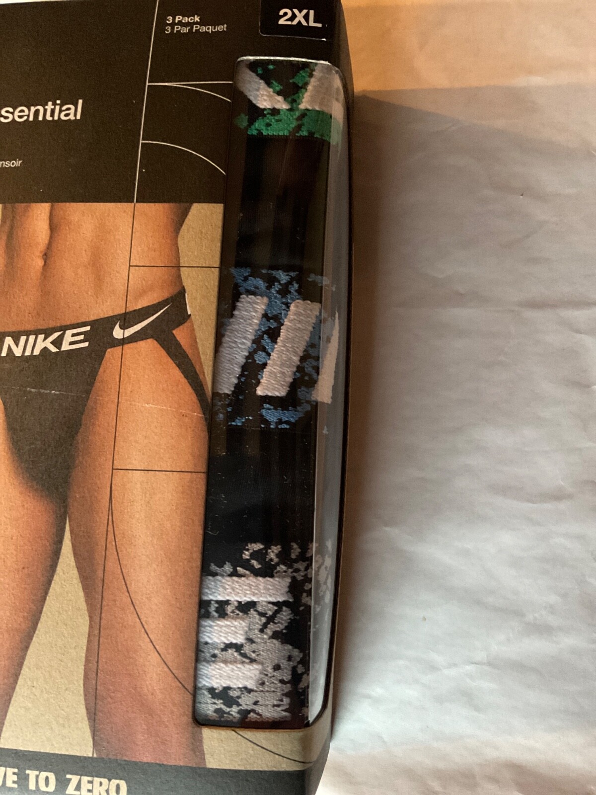 Nike Dri Fit Essential Micro 3 Pack Jockstrap New Pink Green Blue Black