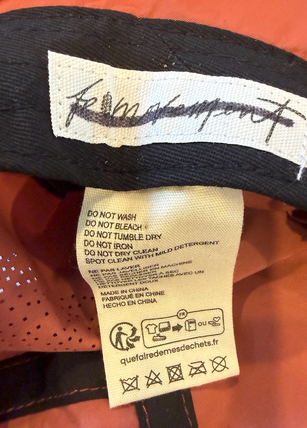 NEW FREE PEOPLE FP MOVEMENT CLAY ADVENTURE LOGO STRAP BUCKET HAT