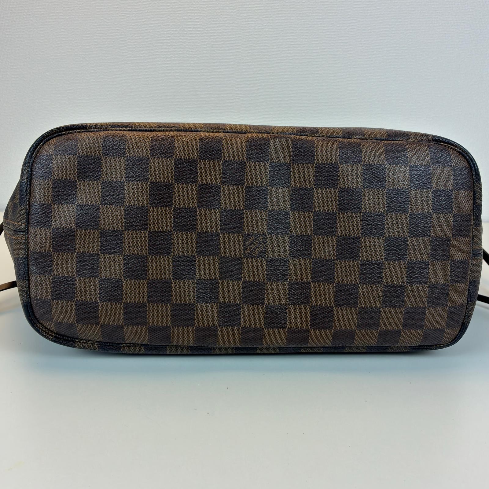 LOUIS VUITTON Neverfull MM Tote Bag N51105 Damier canvas Brown