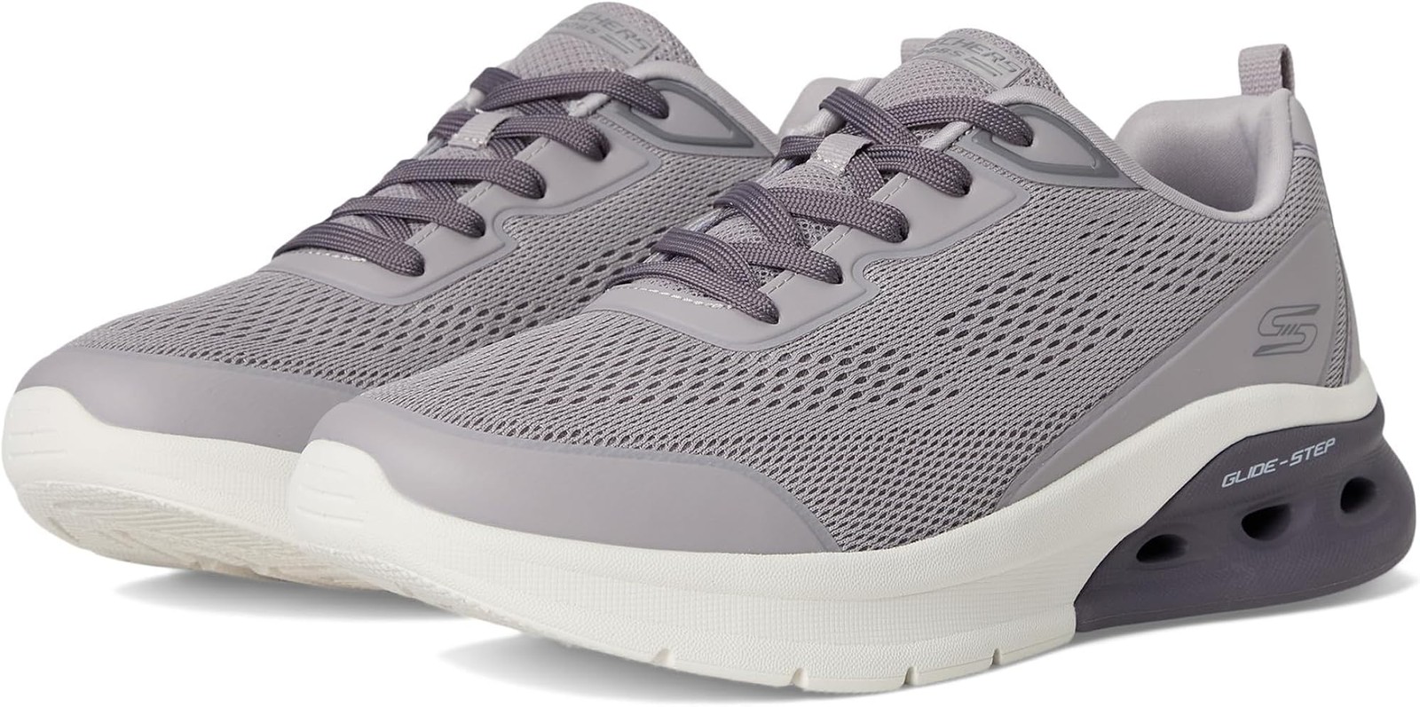 Skechers Womens Bobs Glide Step Arc Waves 2.0 – Now in – Lilac – 8.5 B – Medium