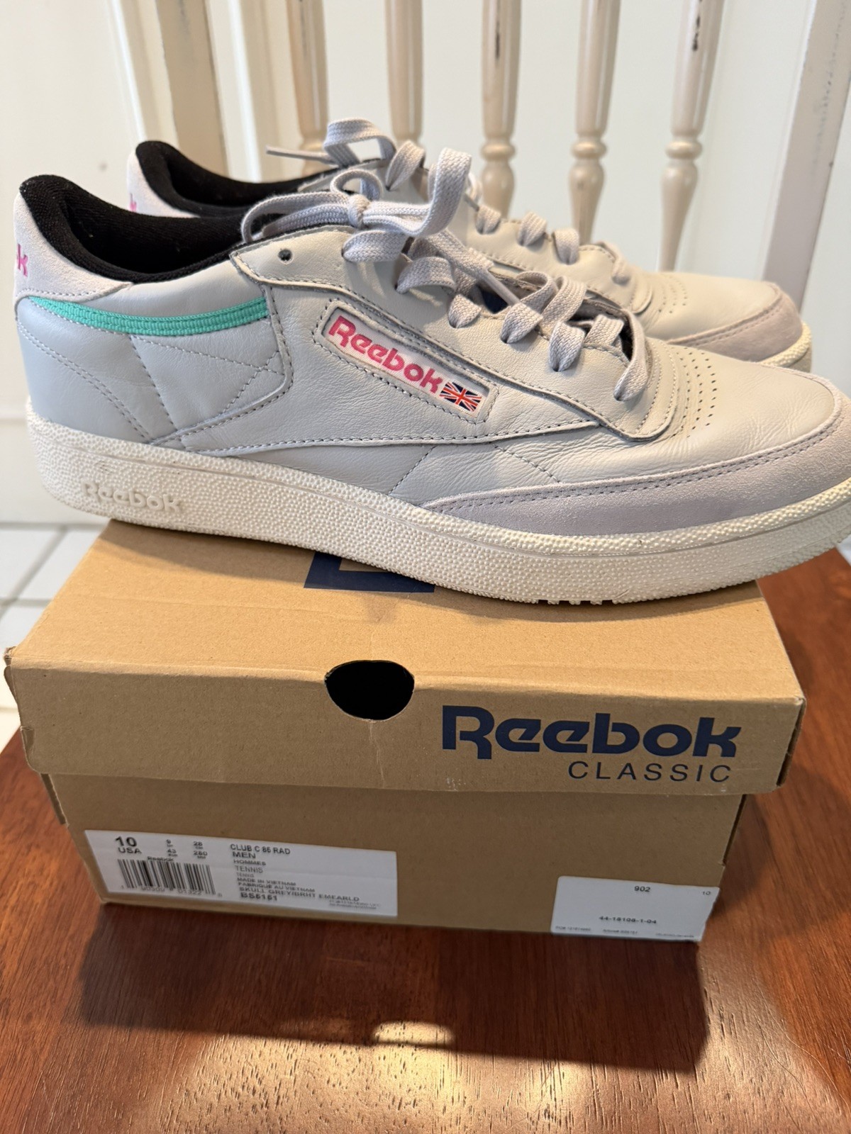 Reebok Classic Club C 85/RAD/BS5151/Casual Shoes/Sneakers/Mens Sz 10