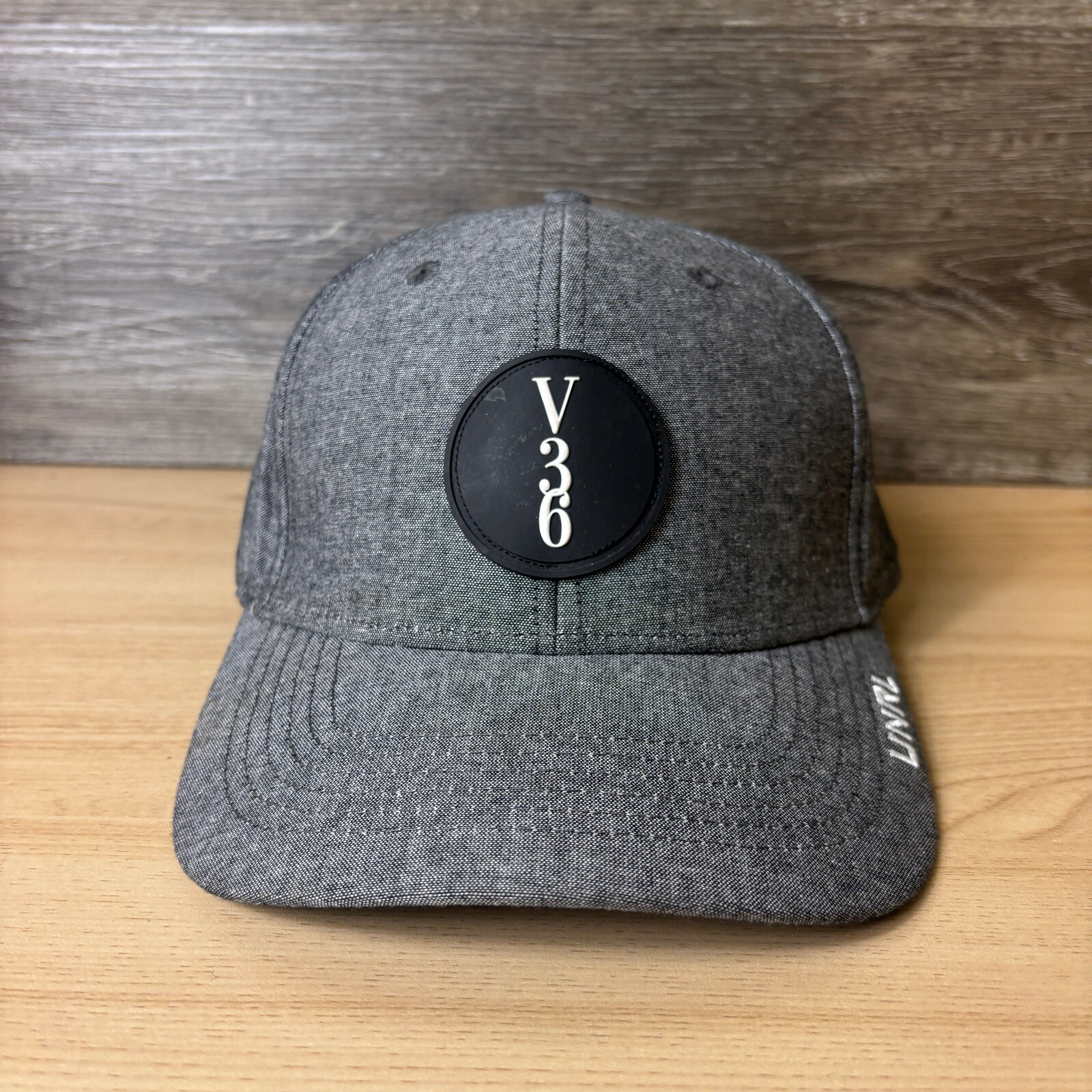 UNRL Hat Cap Snap Back Gray V36 Logo Patch Performance Outdoors