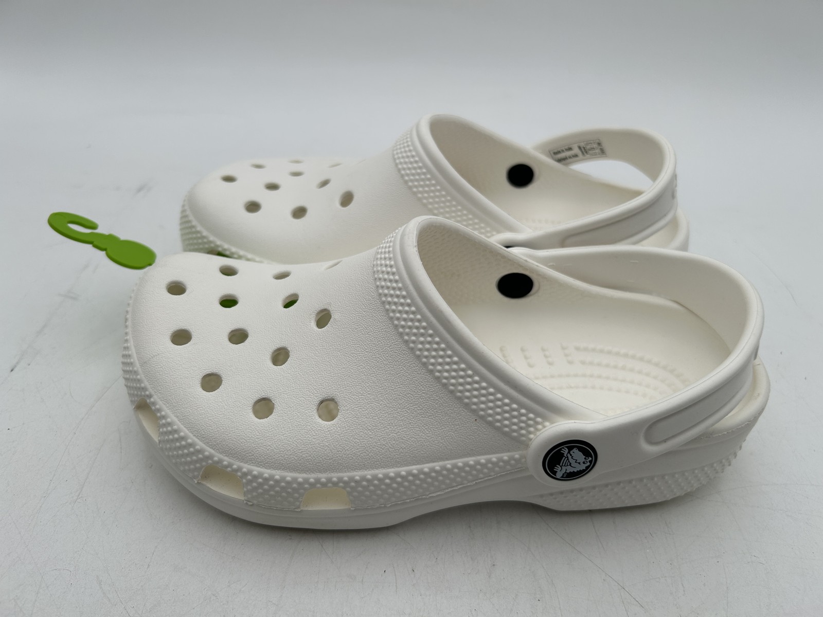 Crocs Classic Clogs White, US W4/M2