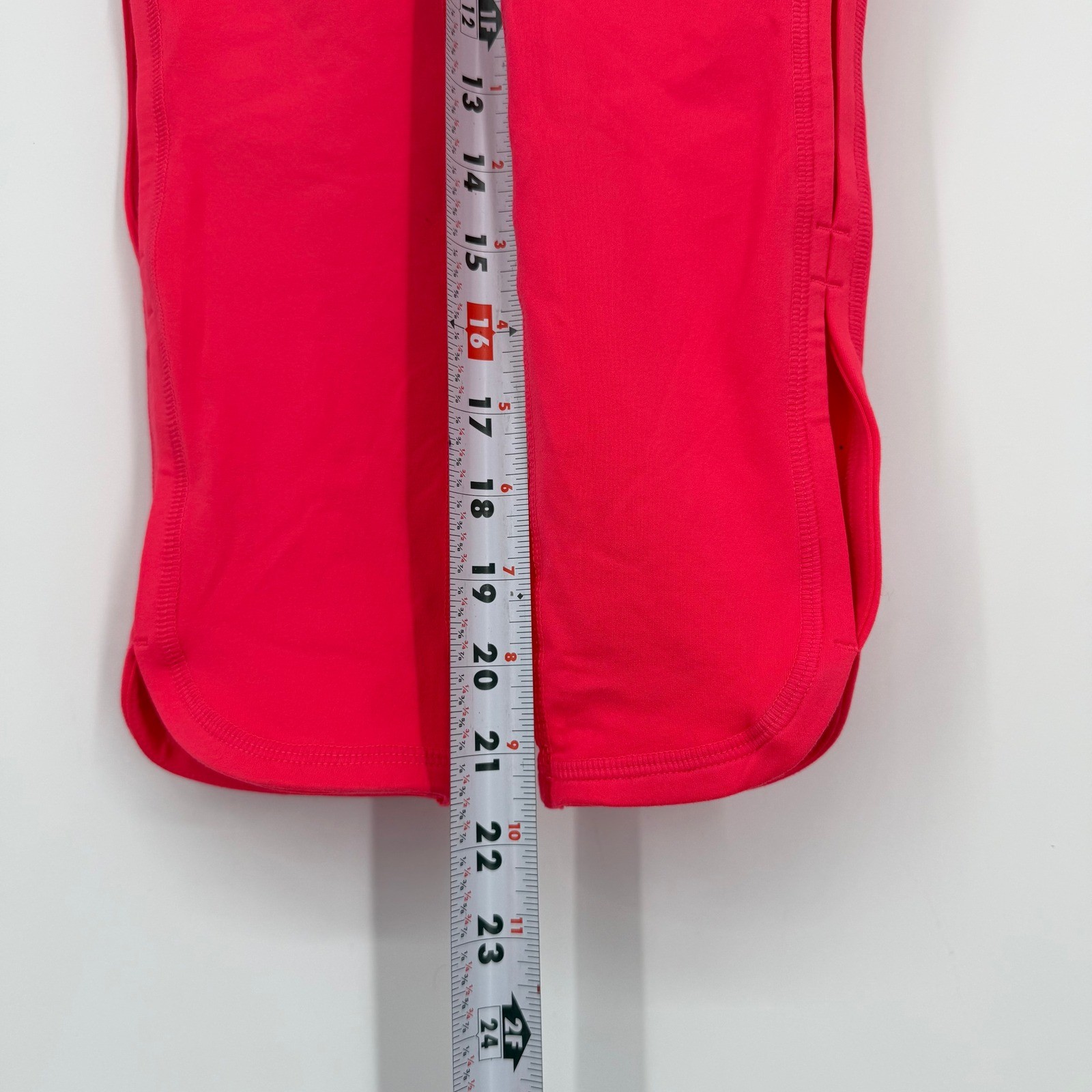 NWT Free People FP Movement New Infinity Legging High Waist Crop Vivid Coral M