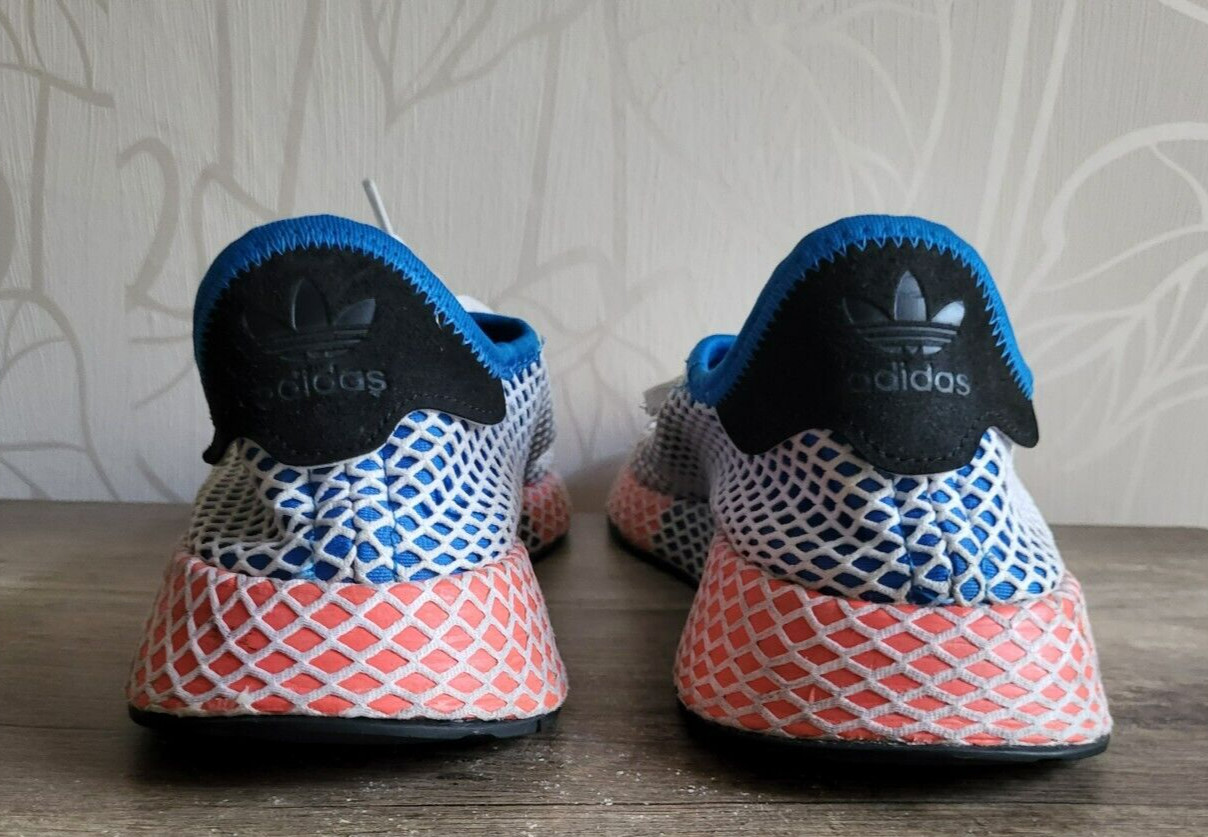 Adidas Deerupt Runner Bluebird AC8704 Shoes Sneakers Multicolor Size 46 2/3