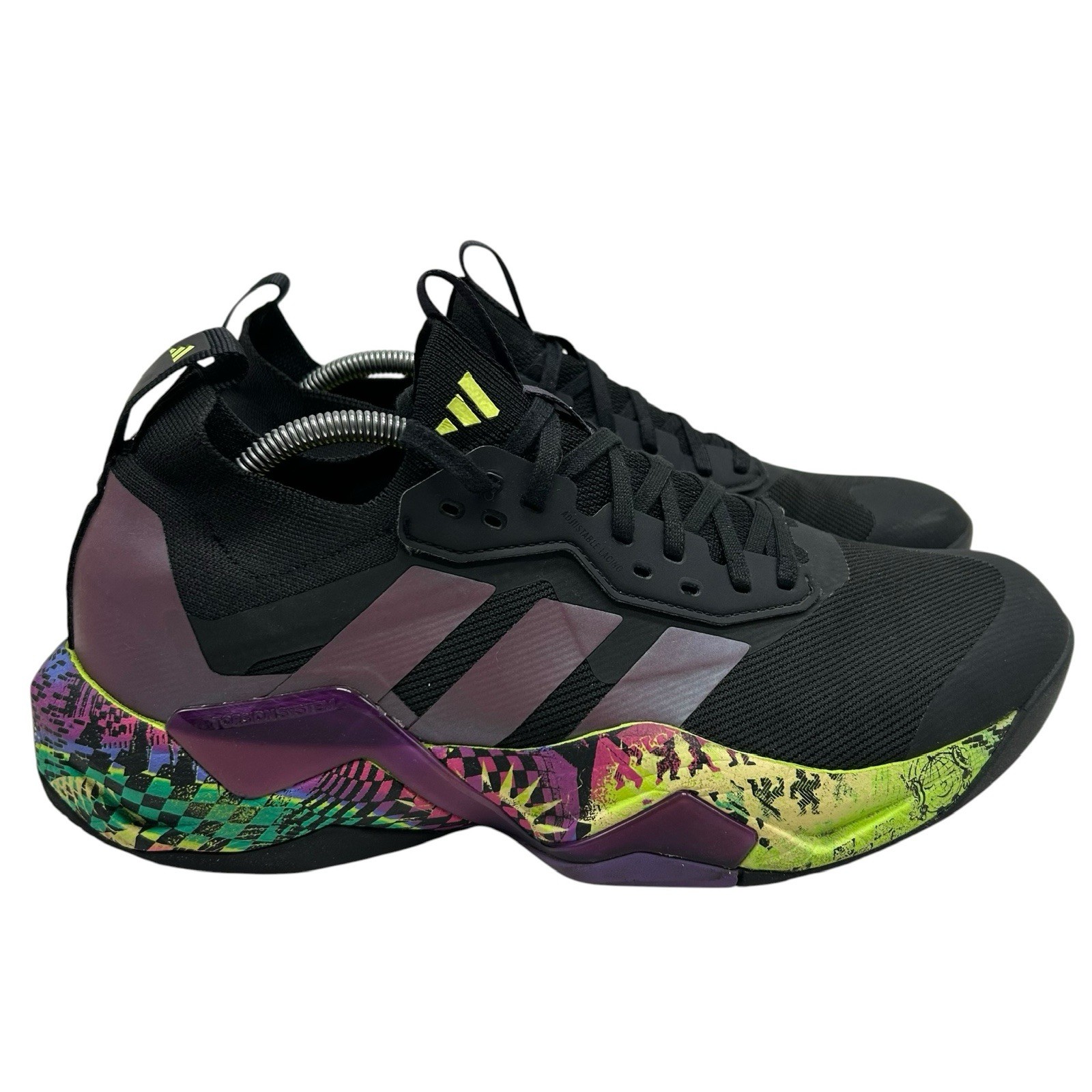 Adidas Jeremy Scott X Adidas Rapidmove Adv 2 Pride Men’s Size 11 US Black JR6401