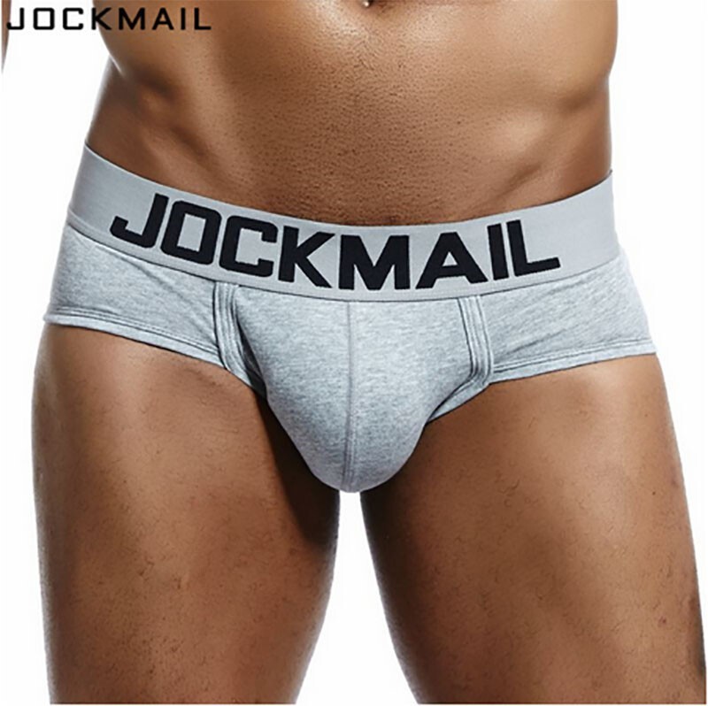 JOCKMAIL Boxer Shorts Men’s U Convex Underwear Cotton Bulge Pouch Trunks Panties