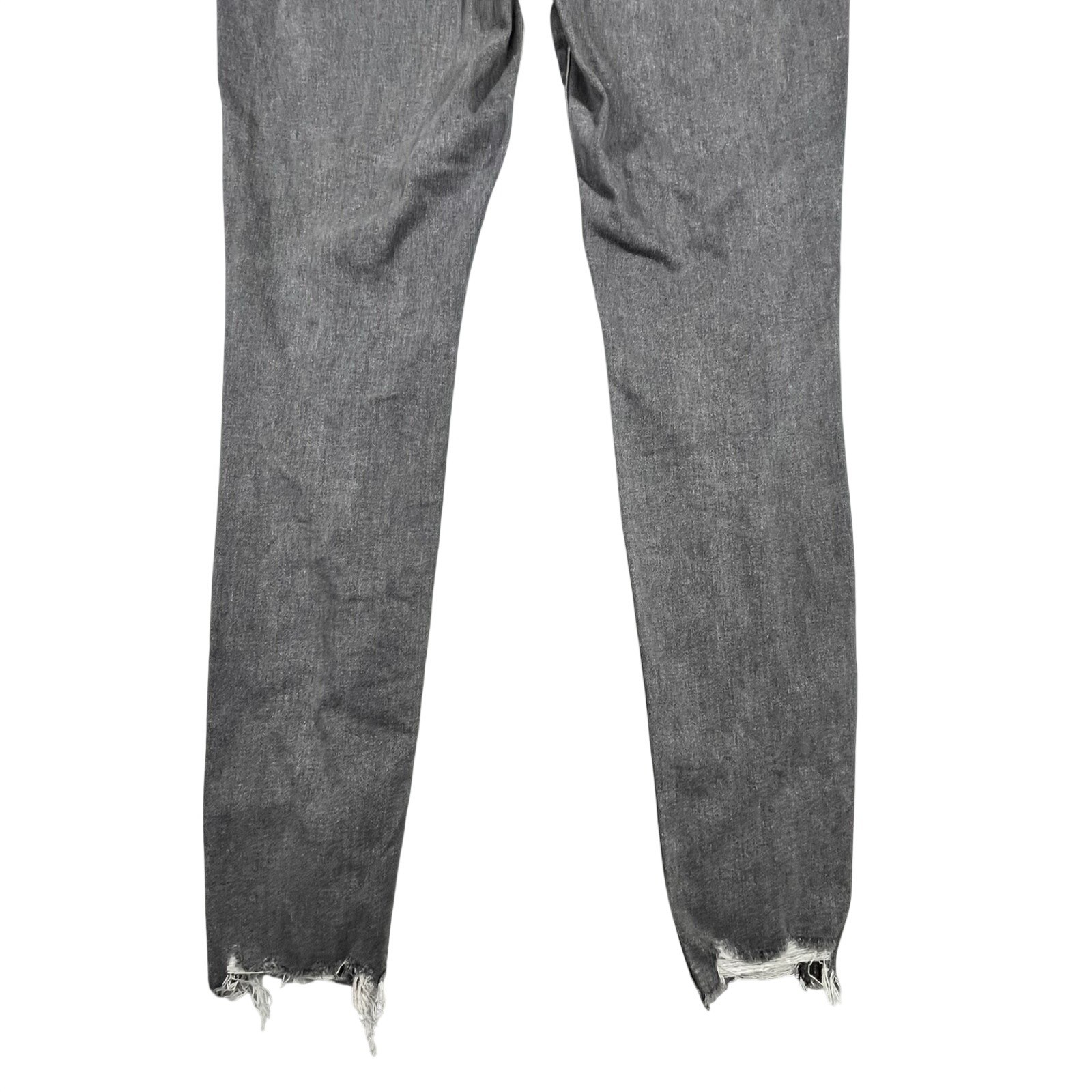 American Eagle Super Hi Rise Jegging Women’s 8 Long Distressed Flame Hem Pockets