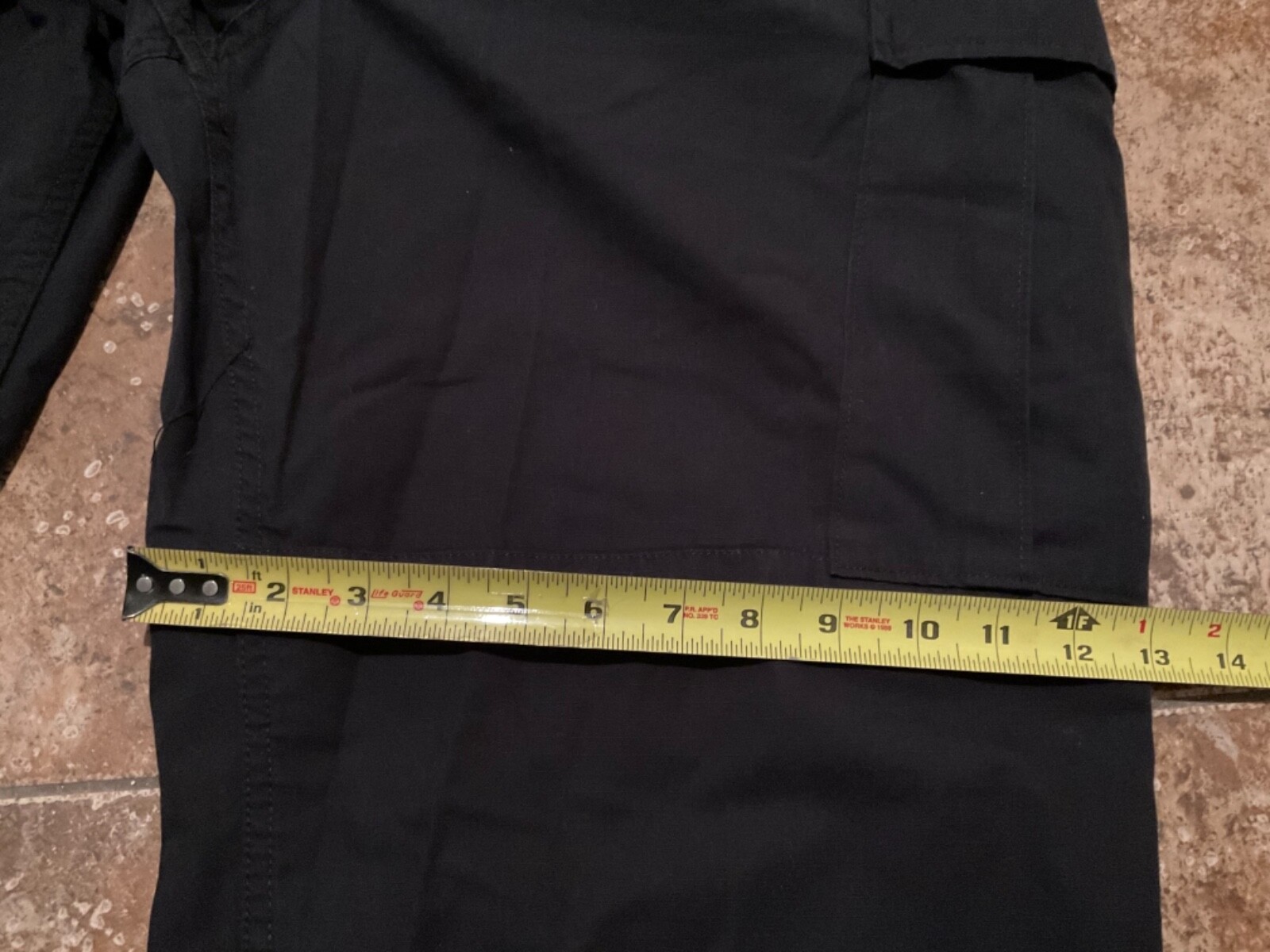 PROPPER F5250 TACTICAL RIP STOP CARGO PANTS ( XL, 40 x 34 ) BLACK PREOWNED