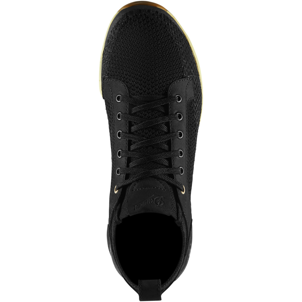 Danner Overlook Mens Jet Black Leather Water-Resistant Oxford Shoes