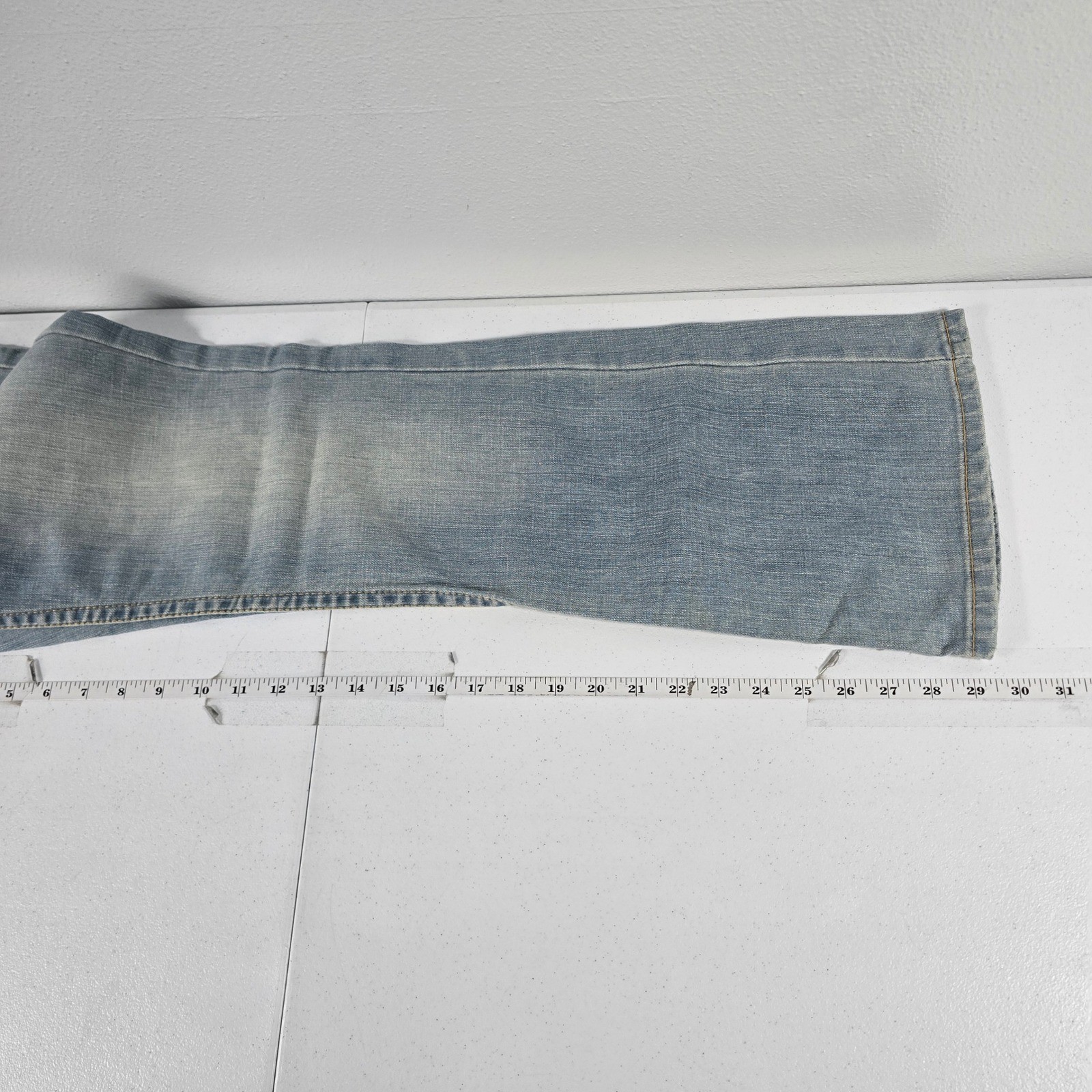 Aeropostale Hailey Skinny Flare Jeans Light Wash Low Rise Womens Size 3/4 Short