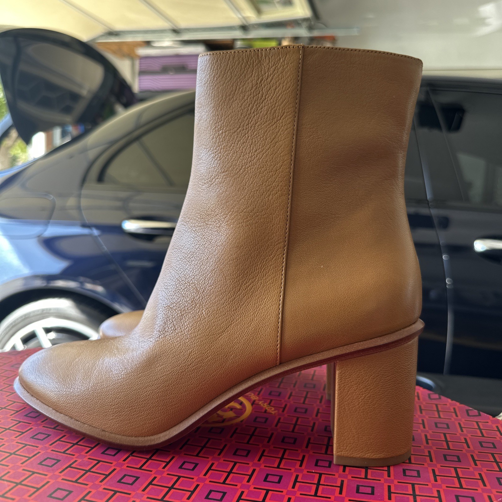 Brooke Stamped Heel Bootie Fellini Boot
