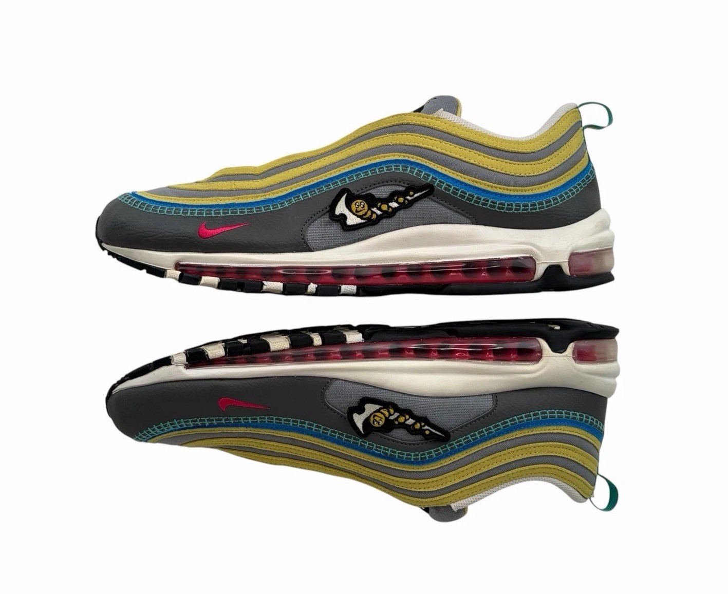 Nike Air Max 97 SE Air Sprung DH4759-001 Men 15 Iron Grey-Phantom Sneakers Shoes