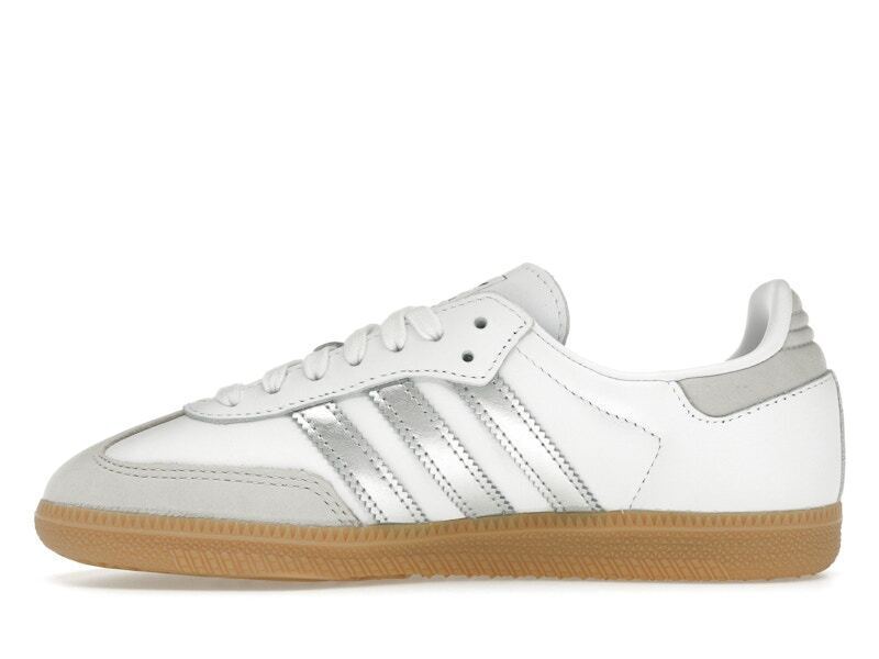 adidas Samba OG White Silver Metallic Grey W – JI2725