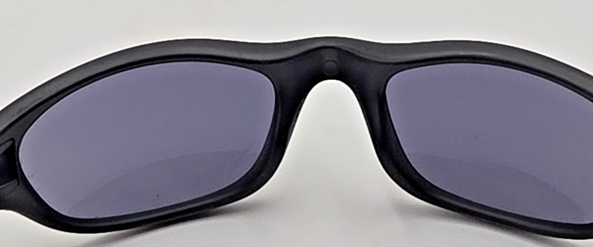 Vintage Oakley Fives Gen 1 Black Grey Sunglasses Made in USA Discontinued