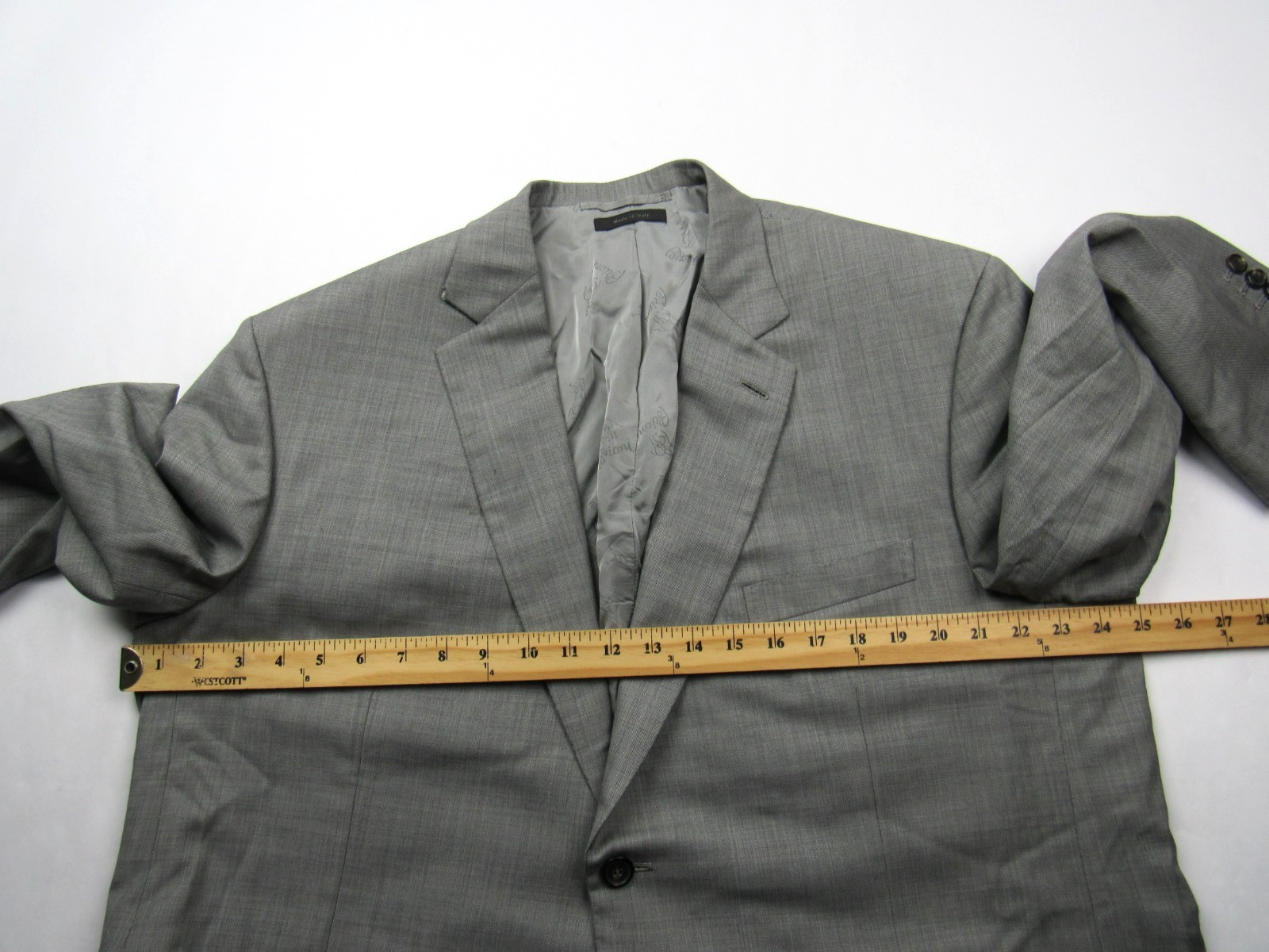 Brioni Colosseo Super 160s Wool 2 Button Sport Coat Blazer Jacket 58 R EU 48 US
